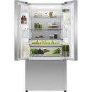  Fisher & Paykel 32-inch, 18 cu. ft. French 3- Door Refrigerator with ActiveSmart™ Foodcare Technology RF178ANX1 IMAGE 3