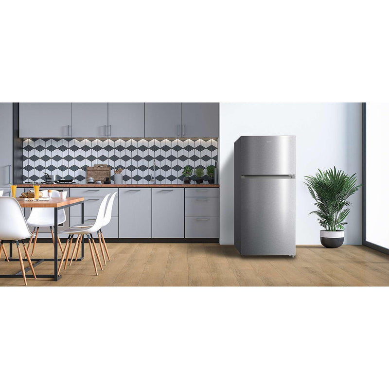  Midea 28-inch, 16 cu. ft. Freestanding Top Freezer Refrigerator MRT16D2BST IMAGE 10