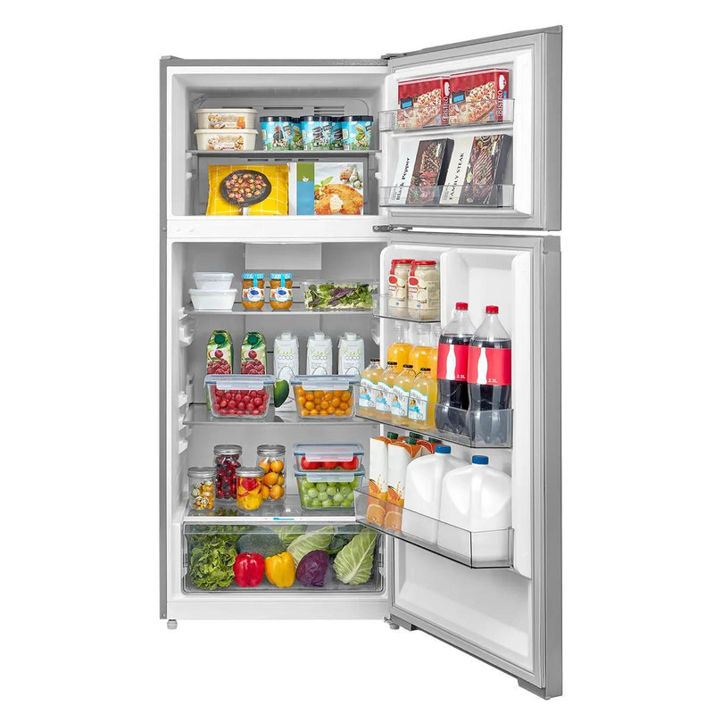  Midea 28-inch, 16 cu. ft. Freestanding Top Freezer Refrigerator MRT16D2BST IMAGE 5