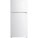  Midea 28-inch, 16 cu. ft. Freestanding Top Freezer Refrigerator MRT16D2BWW IMAGE 1