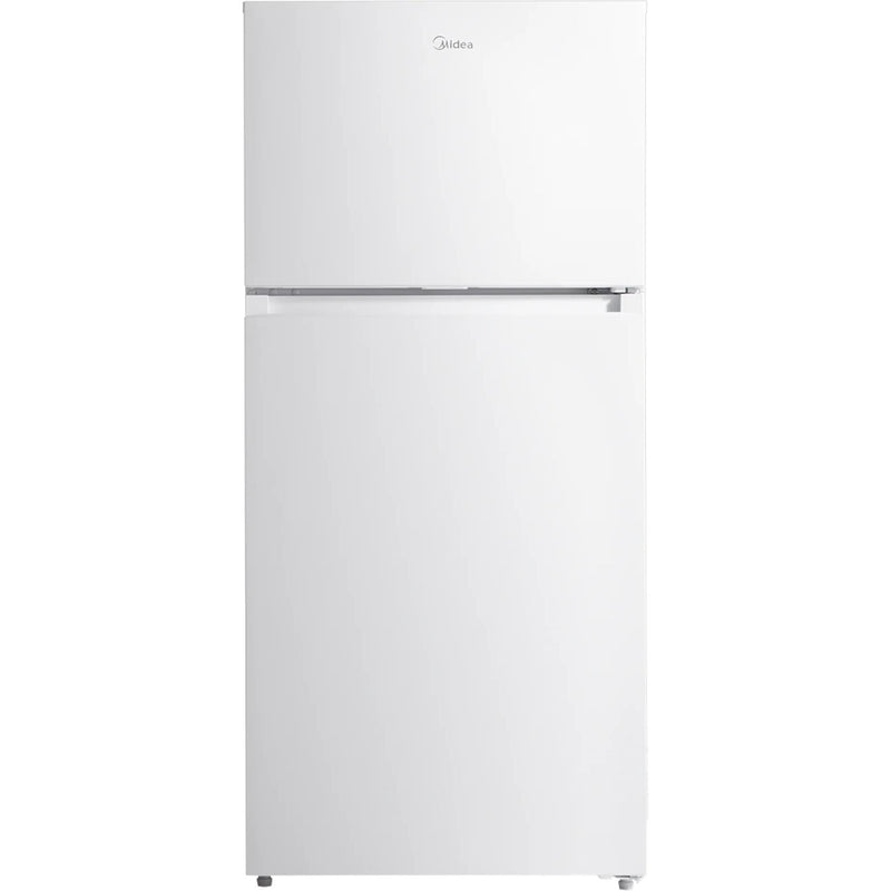  Midea 28-inch, 16 cu. ft. Freestanding Top Freezer Refrigerator MRT16D2BWW IMAGE 1