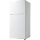  Midea 28-inch, 16 cu. ft. Freestanding Top Freezer Refrigerator MRT16D2BWW IMAGE 2