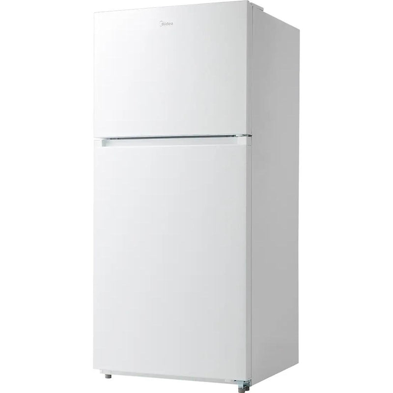  Midea 28-inch, 16 cu. ft. Freestanding Top Freezer Refrigerator MRT16D2BWW IMAGE 2