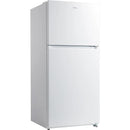  Midea 28-inch, 16 cu. ft. Freestanding Top Freezer Refrigerator MRT16D2BWW IMAGE 3