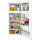  Midea 28-inch, 16 cu. ft. Freestanding Top Freezer Refrigerator MRT16D2BWW IMAGE 5