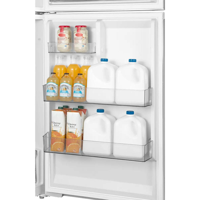  Midea 28-inch, 16 cu. ft. Freestanding Top Freezer Refrigerator MRT16D2BWW IMAGE 7