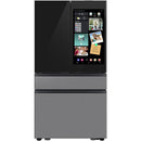  Samsung 36-inch, 23 cu. ft. French 4-Door Refrigerator with AI Family Hub™ RF90F23AECR/AA IMAGE 1