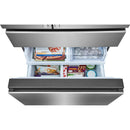  Frigidaire Professional 36-inch, 21 cu. ft. Counter-Depth French 4-Door Refrigerator with Custom-Flex® Temperature Drawer PRMC2290BF IMAGE 10