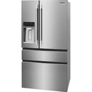  Frigidaire Professional 36-inch, 21 cu. ft. Counter-Depth French 4-Door Refrigerator with Custom-Flex® Temperature Drawer PRMC2290BF IMAGE 3