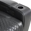  Primo International Heritage Power Reclining Leather Match Sofa Colton 73879 Power Reclining Sofa - Black IMAGE 6
