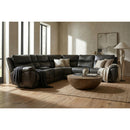  Primo International Heritage Power Reclining Leather Match 6 pc Sectional Knox 6-Piece Dual Power Sectional - Espresso IMAGE 4