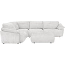  Primo International Stan Fabric 5 pc Sectional Stan 5 pc Sectional - Light Grey IMAGE 2