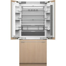  Fisher & Paykel 36-inch, 19.2 cu. ft. Built-in French 3-Door Refrigerator with Interior Ice and Water RS3684AUVE1 IMAGE 2