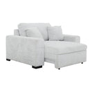  Primo International Gavelston Stationary Fabric Chair Gavelston Extendable Armchair - Chelsea Arctic IMAGE 2