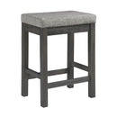  Mazin Furniture Connected 4 pc Counter Height Dinette 5713GY IMAGE 9