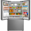  AVIVA 36-inch, 26.5 cu. ft. Counter-Depth French 3-Door Refrigerator with Interior Water Dispenser and Ice Machine ARBM265FDSE IMAGE 2