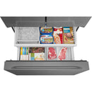  AVIVA 36-inch, 26.5 cu. ft. Counter-Depth French 3-Door Refrigerator with Interior Water Dispenser and Ice Machine ARBM265FDSE IMAGE 4