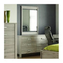  MEQ Dresser Mirror 5258-MC Dresser Mirror - Ash IMAGE 2