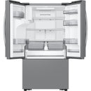  Samsung 26 cu. ft. Bespoke AI 3-Door French Door Refrigerator with Water & Ice RF27CG5B30SRAA IMAGE 2