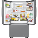  Samsung 31 cu.ft. Bespoke AI 3-Door French Door Refrigerator RF32CG5B30SRAA IMAGE 3