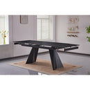  Tuff Avenue Dining Table with Stone Top and Pedestal Base XS-1417 IMAGE 4