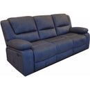  Primo International Foley Power Reclining Fabric Sofa Foley Power Reclining Sofa - Dino Smoke Grey IMAGE 1