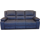  Primo International Foley Power Reclining Fabric Sofa Foley Power Reclining Sofa - Dino Smoke Grey IMAGE 2