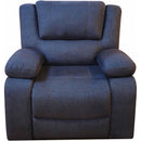  Primo International Foley Power Fabric Recliner Foley Power Recliner - Dino Smoke Grey IMAGE 2