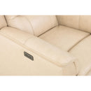  Primo International Heritage Power Leather Match Recliner with Wall Recline Carter Power Glider Recliner - Milano Beach IMAGE 10