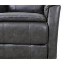  Primo International Heritage Power Leather Match Recliner with Wall Recline Carter Power Glider Recliner - Milano Granite IMAGE 12