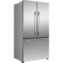  Fisher & Paykel 36-inch, 21.6 cu. ft. Freestanding French 3-Door Refrigerator with Ice Maker RF210ADJX1 IMAGE 4