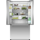  Fisher & Paykel 36-inch, 21.6 cu. ft. Freestanding French 3-Door Refrigerator with Autofill Pitchers and Dual Ice Makers RF210ADPVX1 IMAGE 2