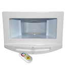 Decorative screw cover with LED light