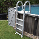 Safe swimming pool ladder