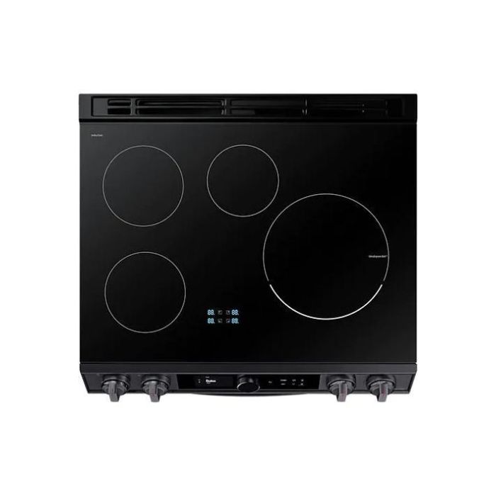 Samsung Cuisinière à induction à deux fours coulissants de 6,3 pi3 avec  convection véritab