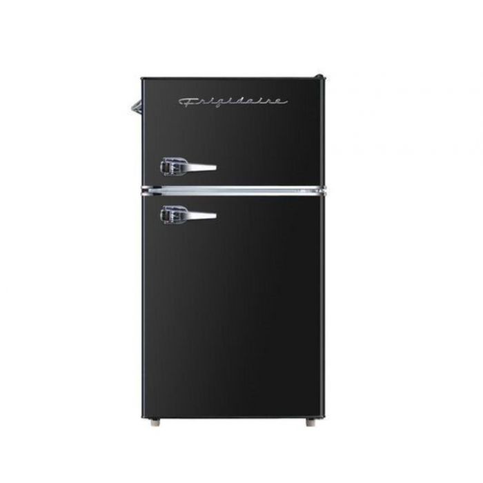 Réfrigérateur avec congélateur compact rétro de 3,2 pi³, noir  (CURTI/EFR840/3.2 PI3 / NOIR)