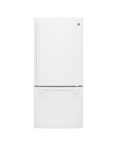 Réfrigérateur 20,9 pi³ à congélateur inférieur 30", blanc  (GE/GBE21AGKWW)