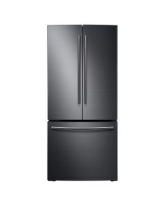 Réfrigérateur à portes françaises 30", 21,6 pi³, acier inoxydable noir  (SAMSI/RF220NCTASG/BLACK STAINLESS)