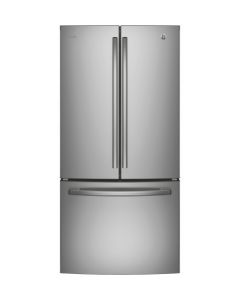 Réfrigérateur 24.8 pi³ à portes françaises, 33'', acier inoxydable (GE/PNE25NSLKSS/)