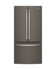 Réfrigérateur GE Profile de 24,5 pi³ avec porte à deux battants, ardoise (GE/PNE25NMLKES/ARDOISE)