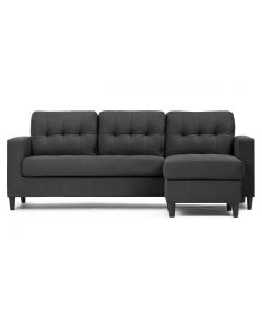 Sofa chaise longue (MONAR/8684005/DARK GREY)