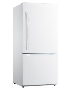 Réfrigérateur 18.6 pi³ à congélateur inférieur, blanc (MOFFA/MDE19DTNKWW/BLANC)