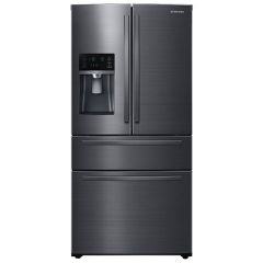 Réfrigérateur à portes françaises de 24,73 pi³, inox noir (SAMSI/RF25HMIDBSG/)