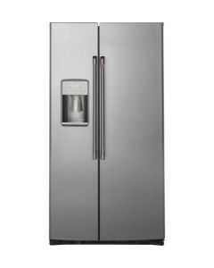 Réfrigérateur côte à côte encastré, Café, 21.9 pi³, Acier inoxydable (GE/CZS22MP2NS1/ACIER INOXYDABLE)
