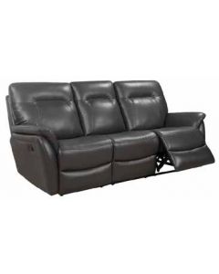 Sofa inclinable électrique (PRIMO/LENORE-S/POW/CHARCOAL)