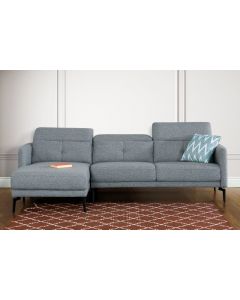 Sofa chaise longue (PRIMO/MINNA-SEC/LH/PRE/ICE MATCH ST)