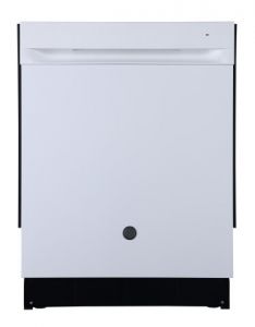 Lave-vaisselle intégré de 24'' avec prélavage à la vapeur,52 dBA,blanc (GE/GBP534SGPWW/)