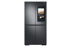 Réfrigérateur 4 portes de 36 po, capacité 22,8 pi³, Wifi, avec centre de boisson, inox noir (SAMSI/RF23A9771SG/AC/ACIER NOIR)