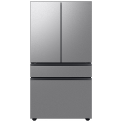 Réfrigérateur à 4 portes Bespoke de Samsung de 29 pi³ à portes françaises, 35 po de largeur, WIFI (SAMSI/RF29BB8600APAA/)