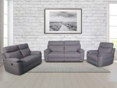 Sofa inclinable (PRIMO/SAFIYAB-S/KNIT/DARK/GREY)
